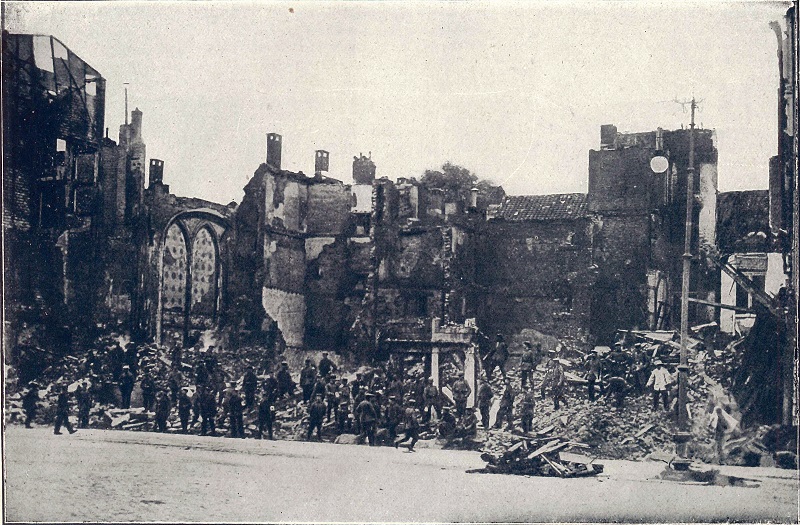 Luik na de slag van augustus 1914
