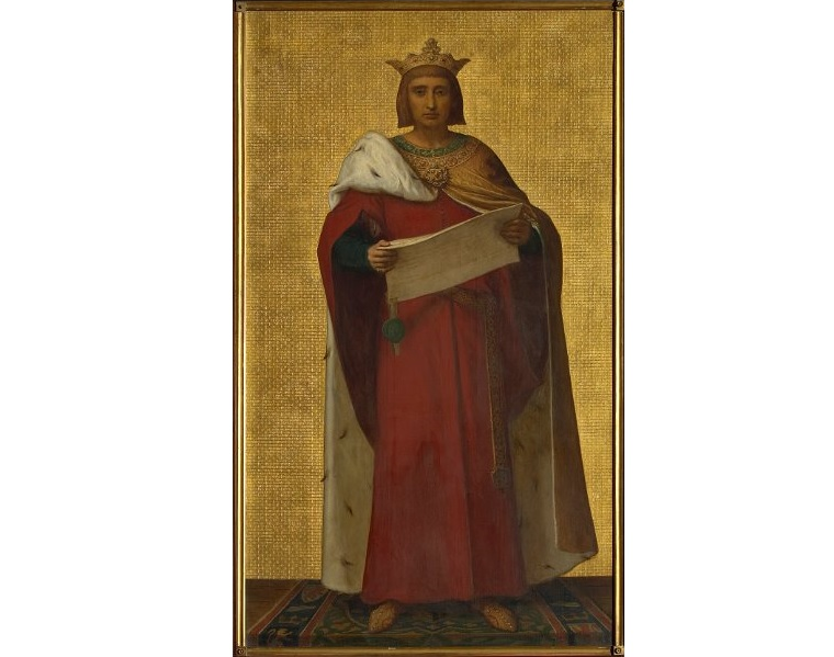 Louis Gallait - portret van Jan II, hertog van Brabant