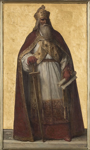 Louis Gallait, miniature de Charlemagne
