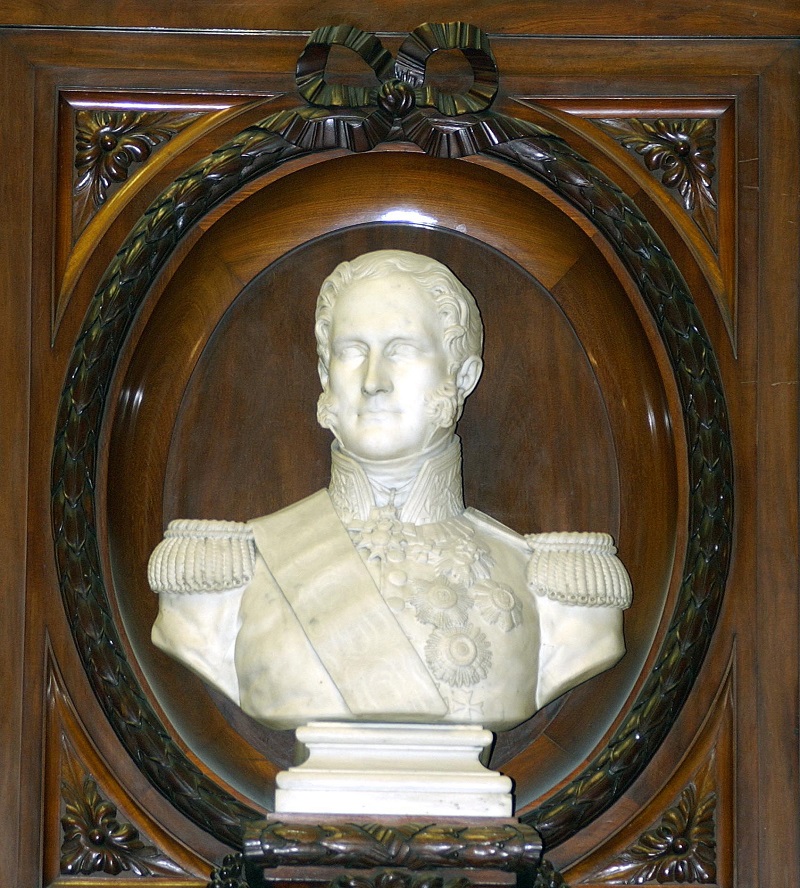 Halfrond - buste Leopold I