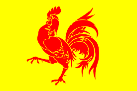 Flagge der wallonischen Region